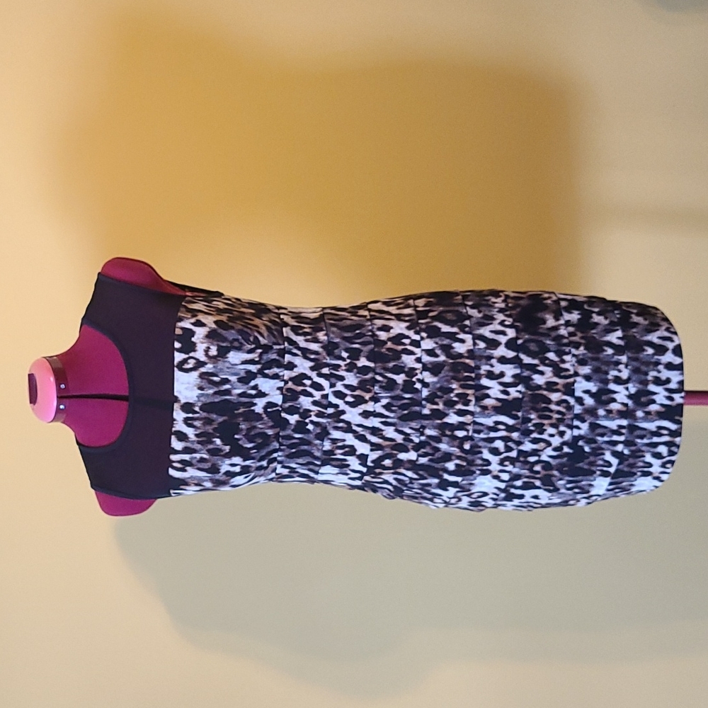 Dress - leopard print
